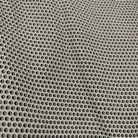 Ben Sherman Slim Fit Men Sz Medium Shirt Button Down Black Dots Cotton Pocket - Picture 2 of 10